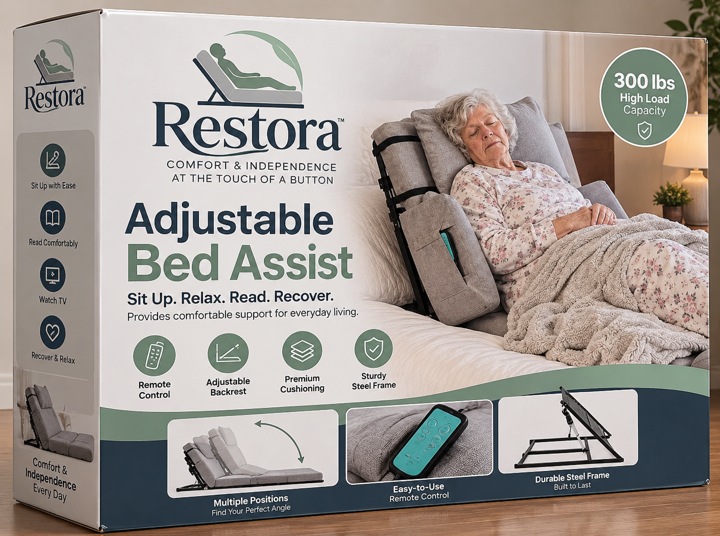 Restora Adjustable Bed Assist retail box